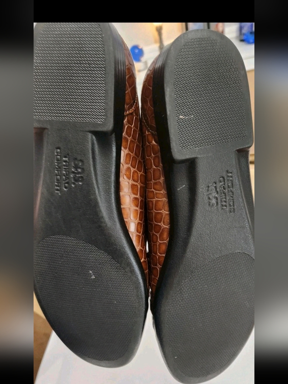 SAS women's shoes tripad comfort foot bed BROWN loafers  Size 10    MADE IN USA - Picture 5 of 9